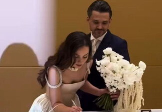 Свадебные фото и видео Виктории Дайнеко разошлись по сети