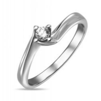 Помолвочное кольцо R01-SOL50-010-G2-М13272 - Ювелирный бренд Московский ювелирный завод